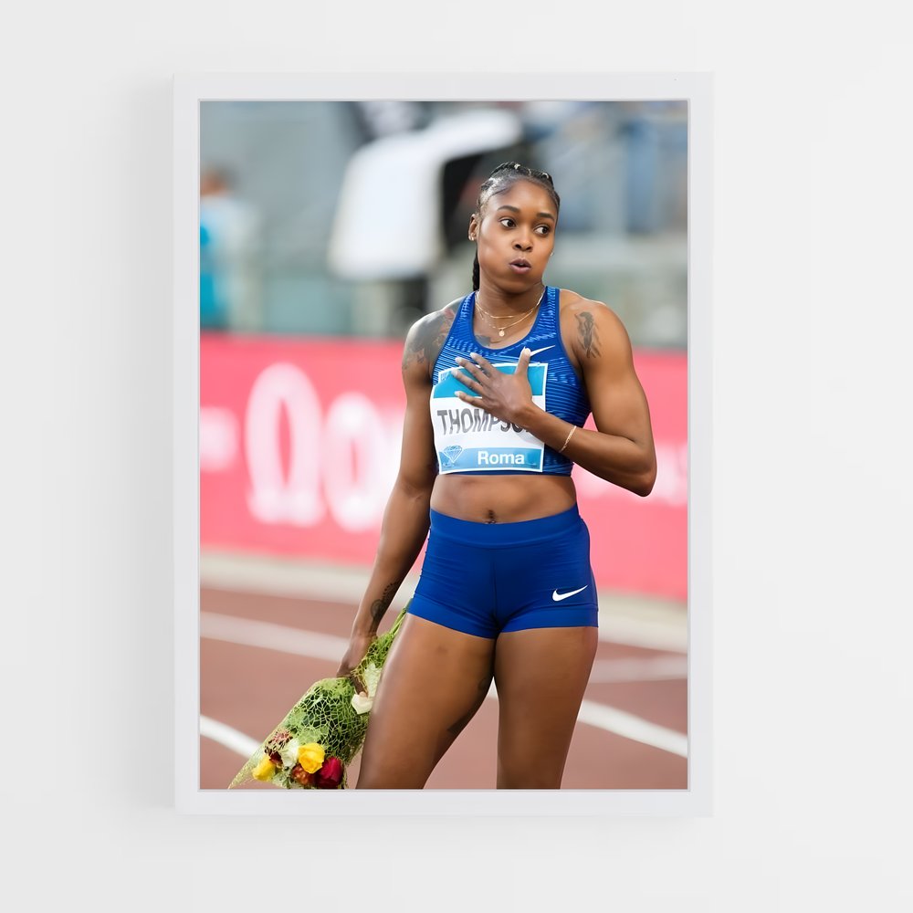 Poster L'Éclair sur la Piste – affiche Athlétisme (vue 3)